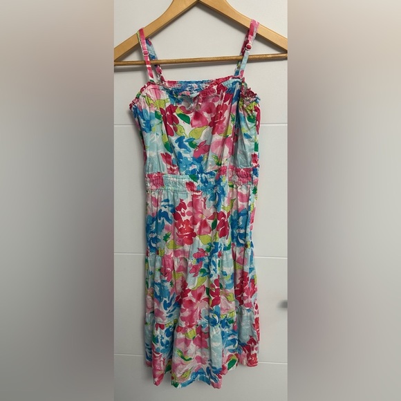 Old Navy Girls Vibrant Floral Sundress- Size XL (14-16) - Picture 1 of 5